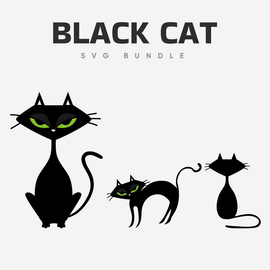 black cat svg.