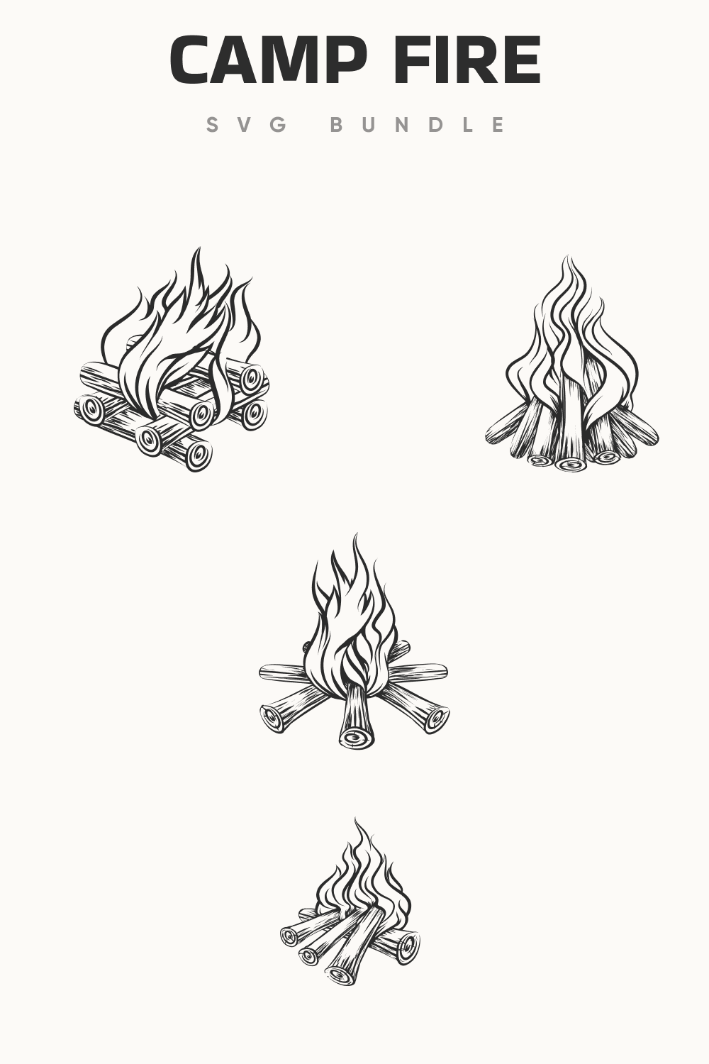 Different fire shapes.