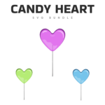 candy heart svg.