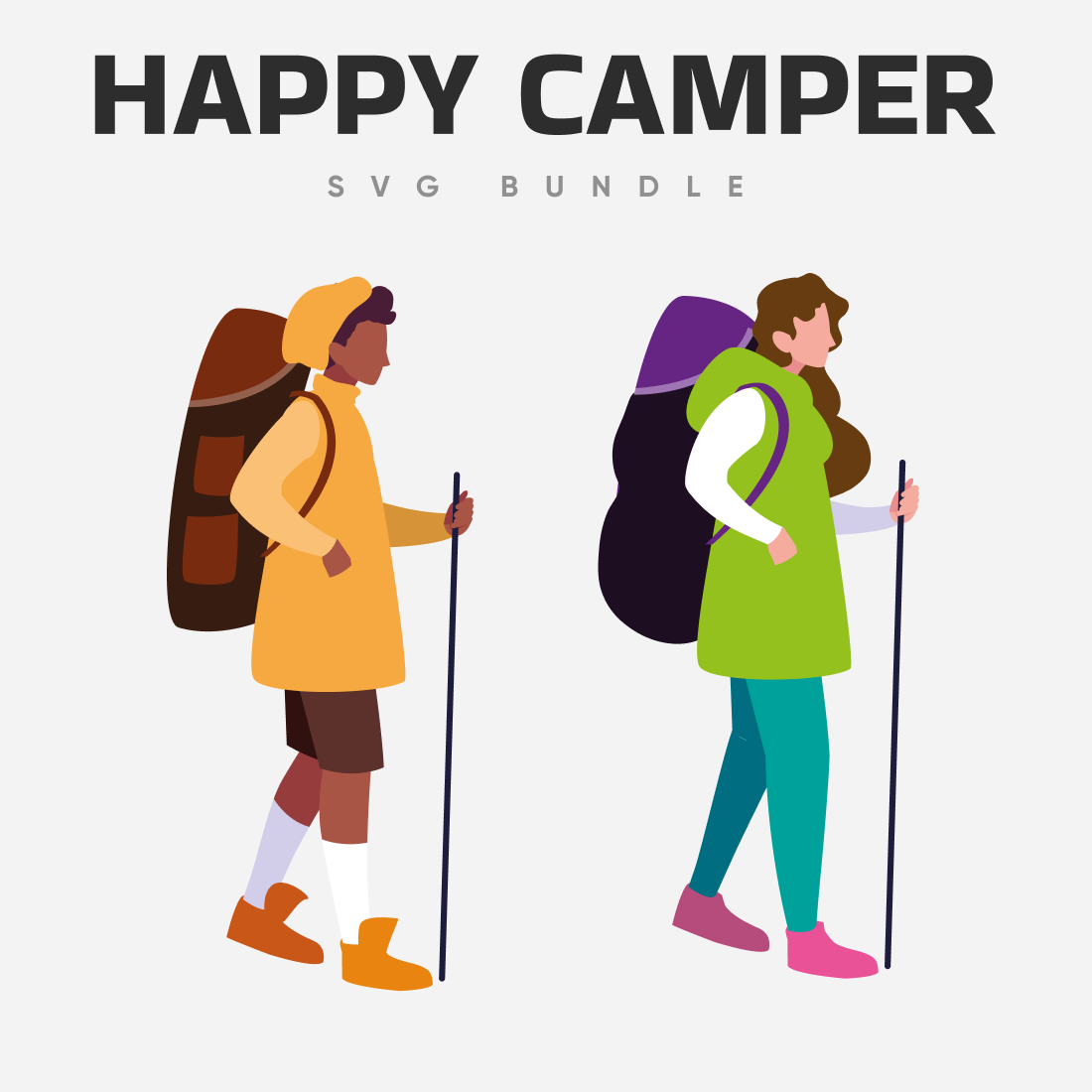 happy camper svg.