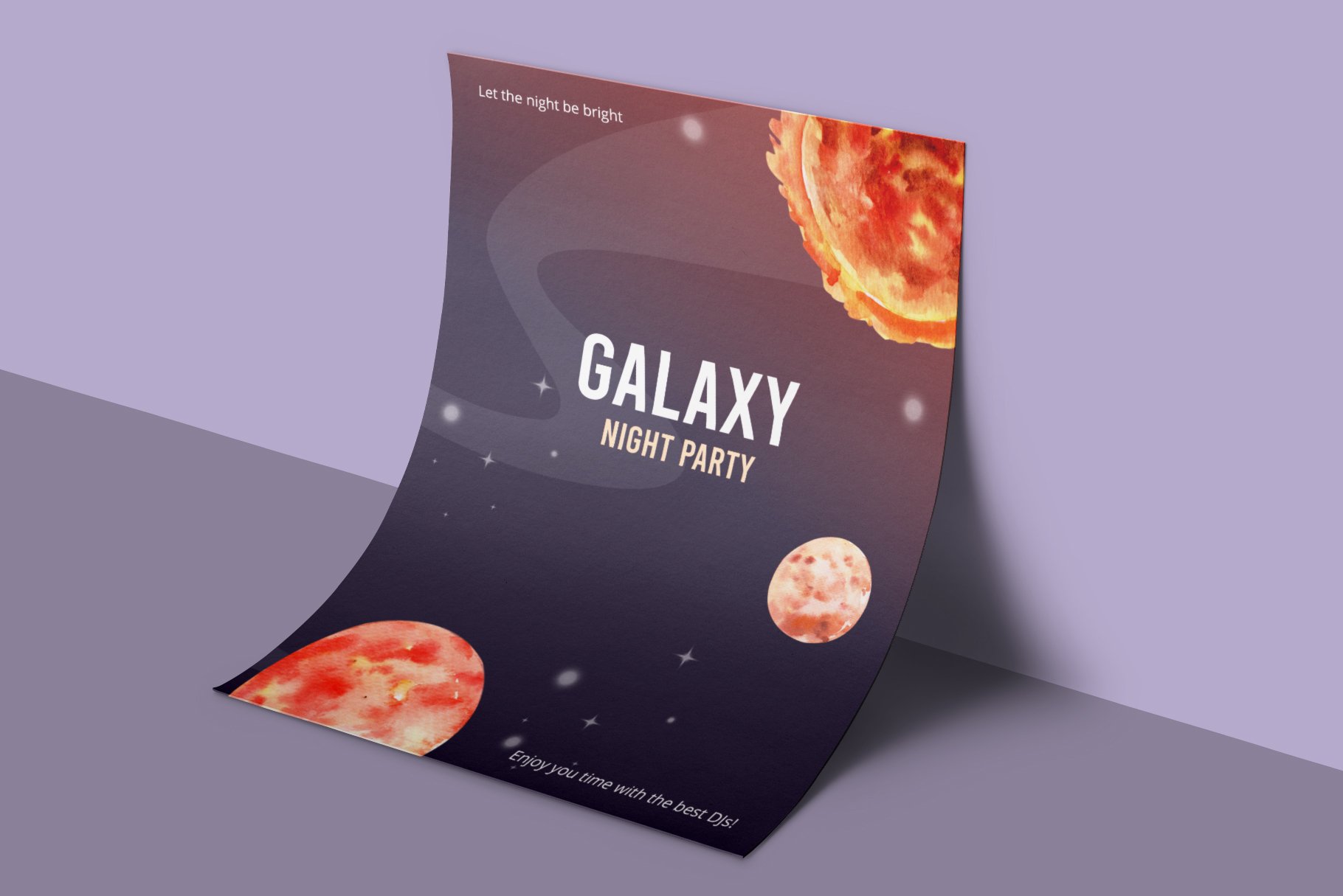 Cool galaxy flyer.