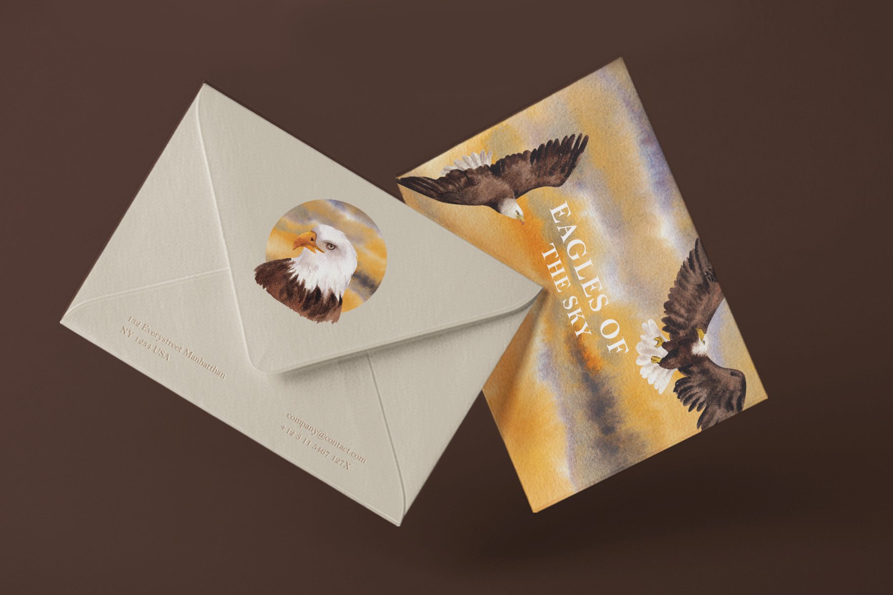 Atmospheric eagle envelope.
