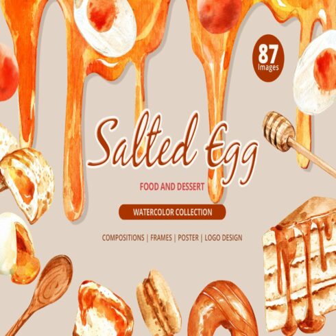 Salted Egg Food and Dessert Set cover.