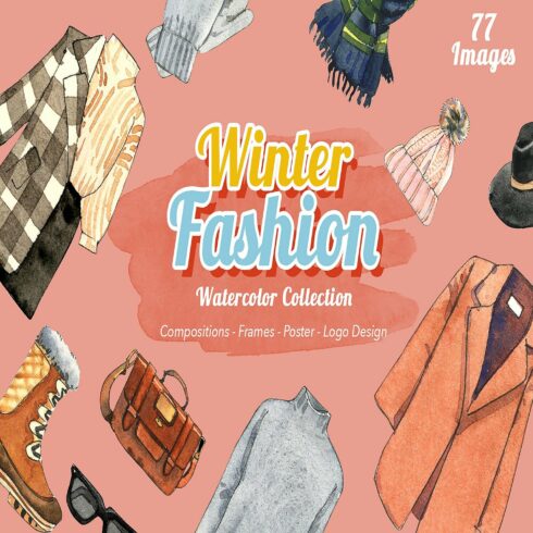 Winter Fashion Watercolor cover.