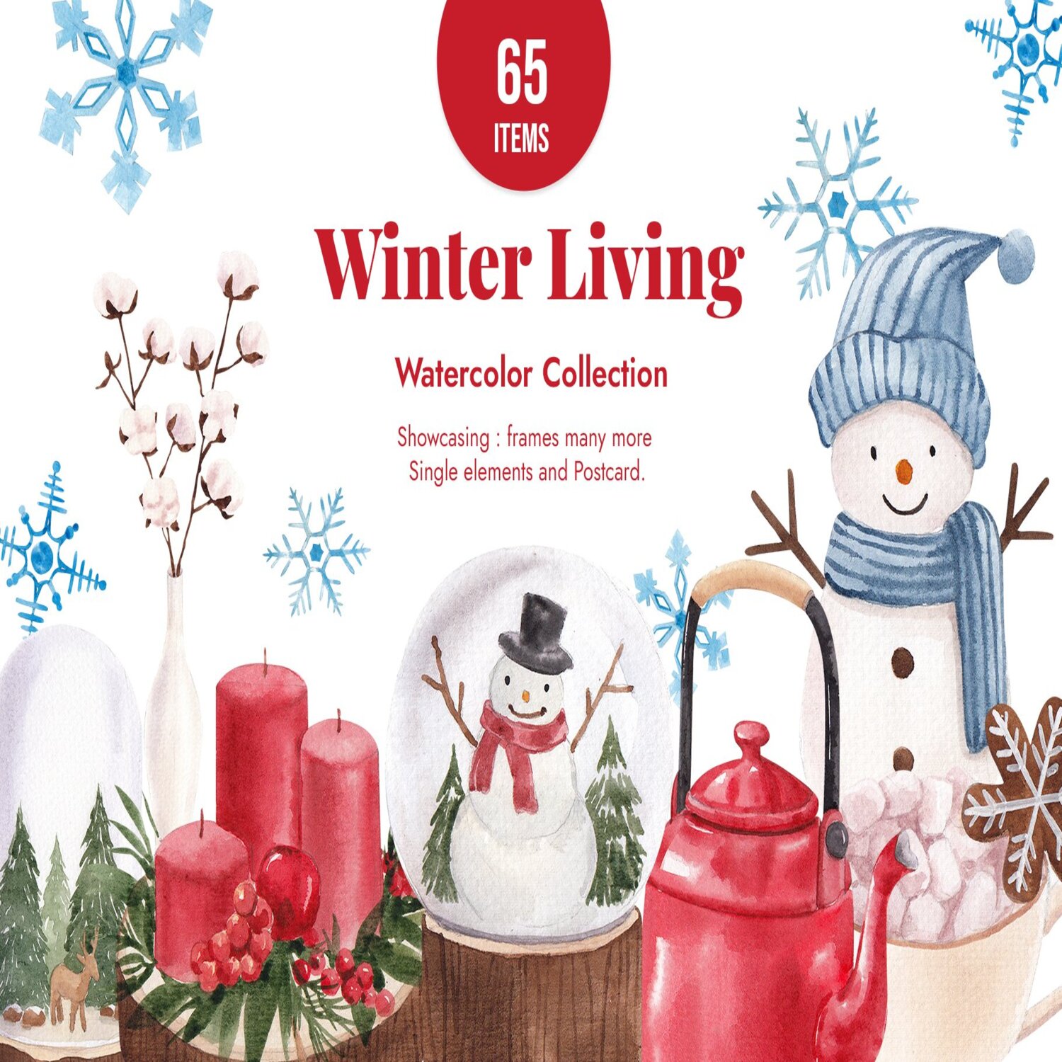 Winter Living Watercolor cover.