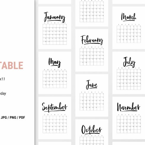 Calendar 2022 Planner | Master Bundles