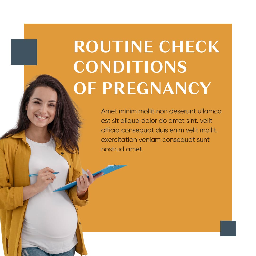 Pregnancy template for a business.