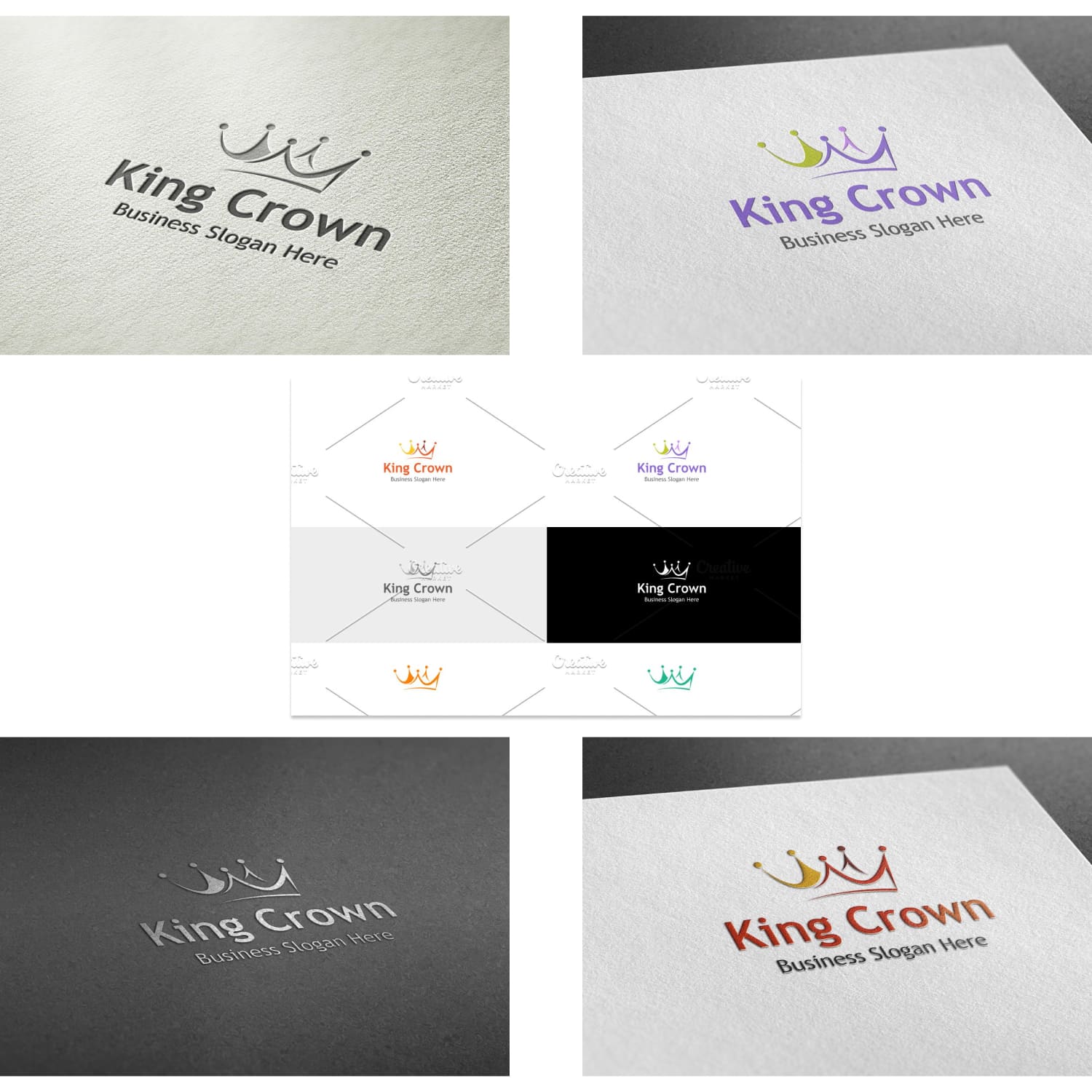 King Crown Style Logo cover.