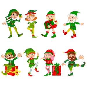 8 Elf SVG Designs – MasterBundles