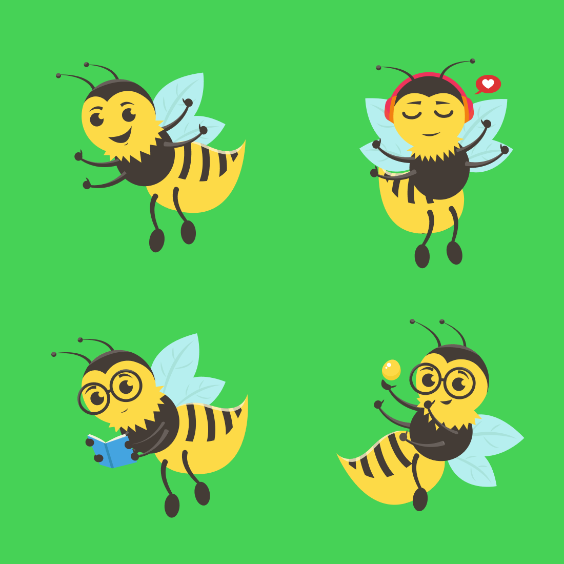 honey bee svg cover.