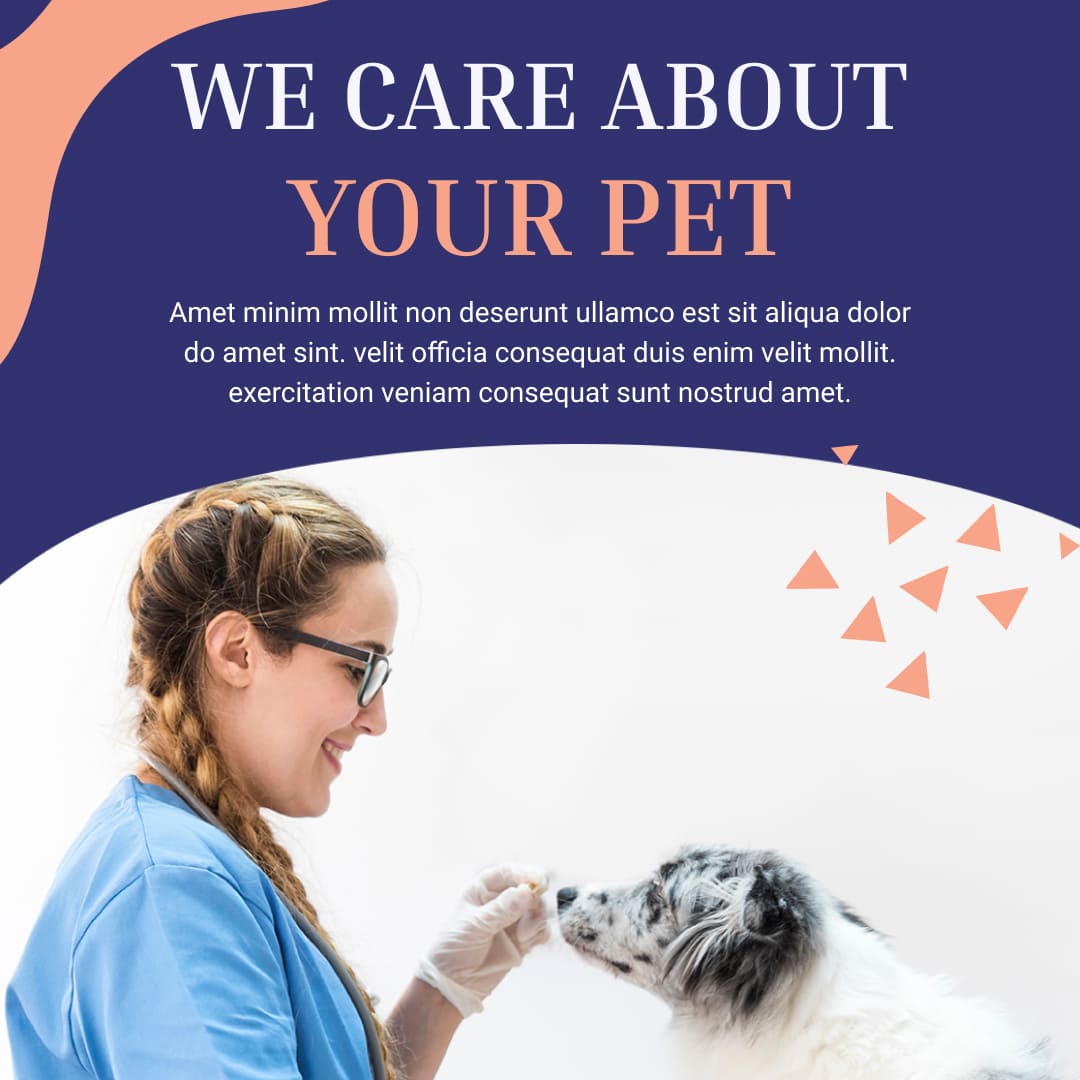Use this template for your veterinary clinic.