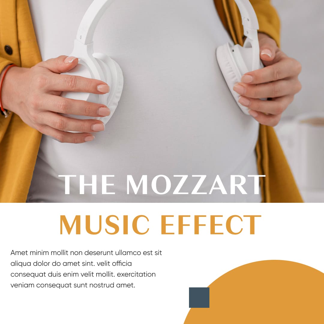 Music effect on a pregnant.