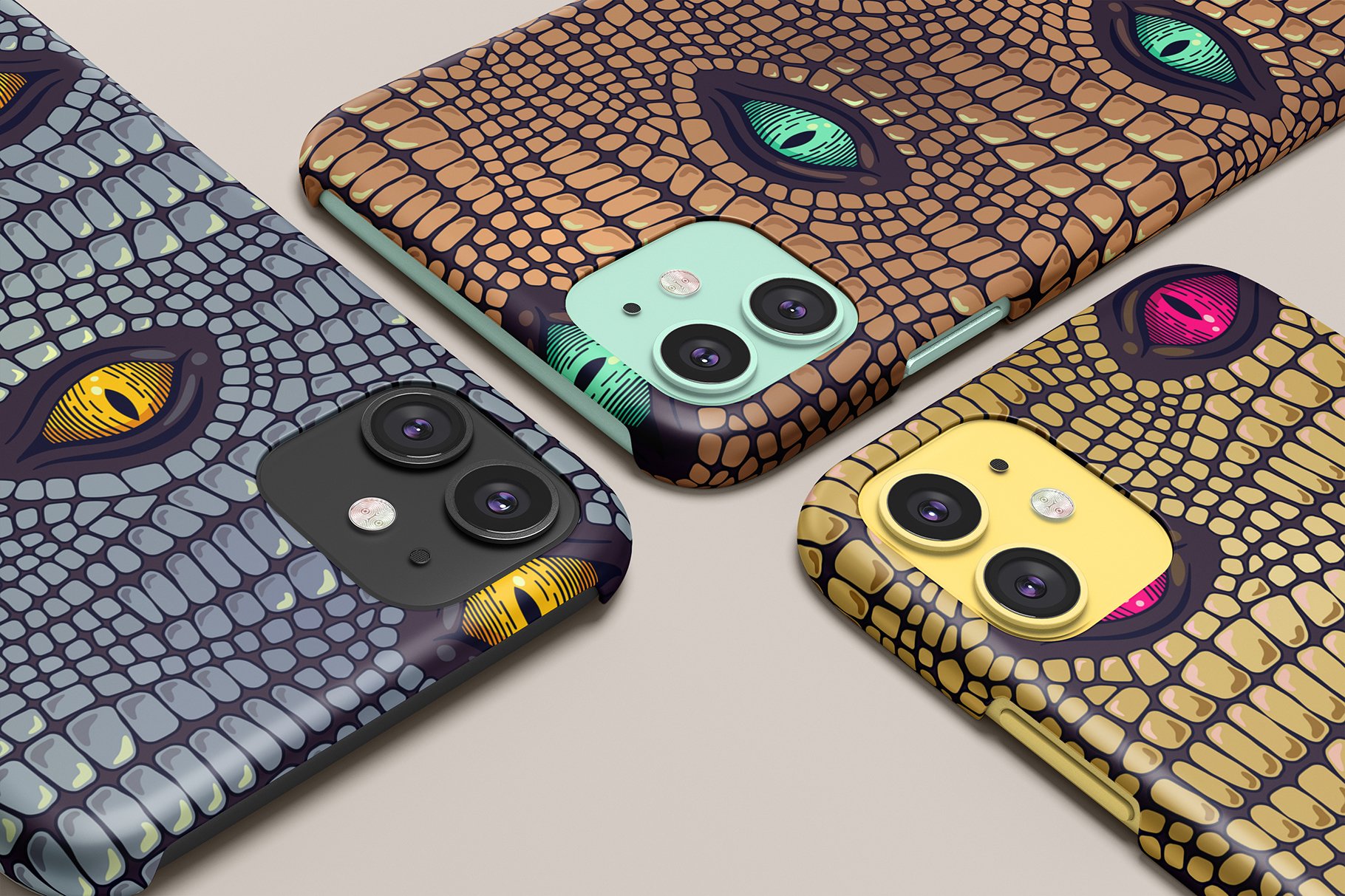 Diverse of the dragon case for mobile.