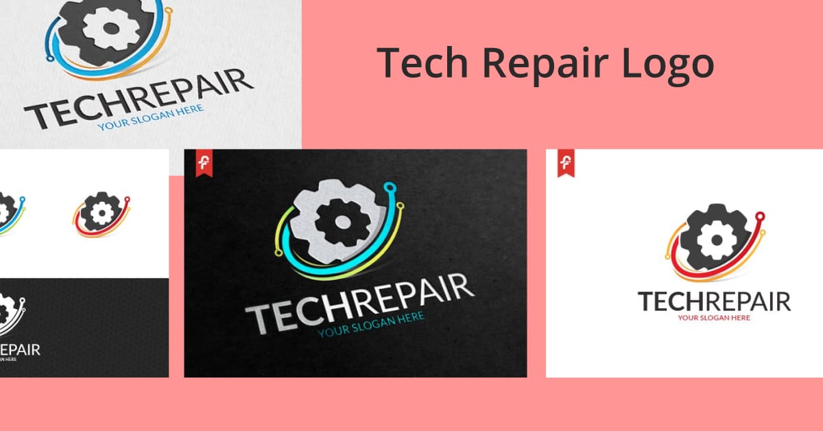 Tech Repair Logo – MasterBundles