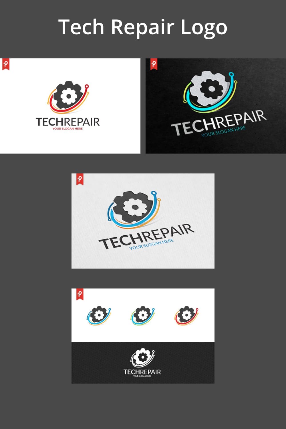 Tech Repair Logo - preview image.