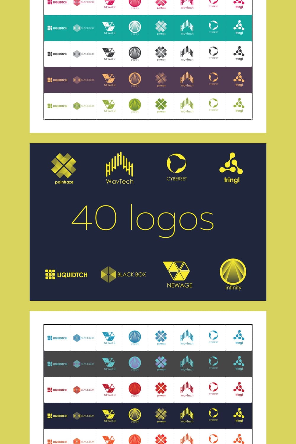 These logos would be perfect for your website, business card and so much more.