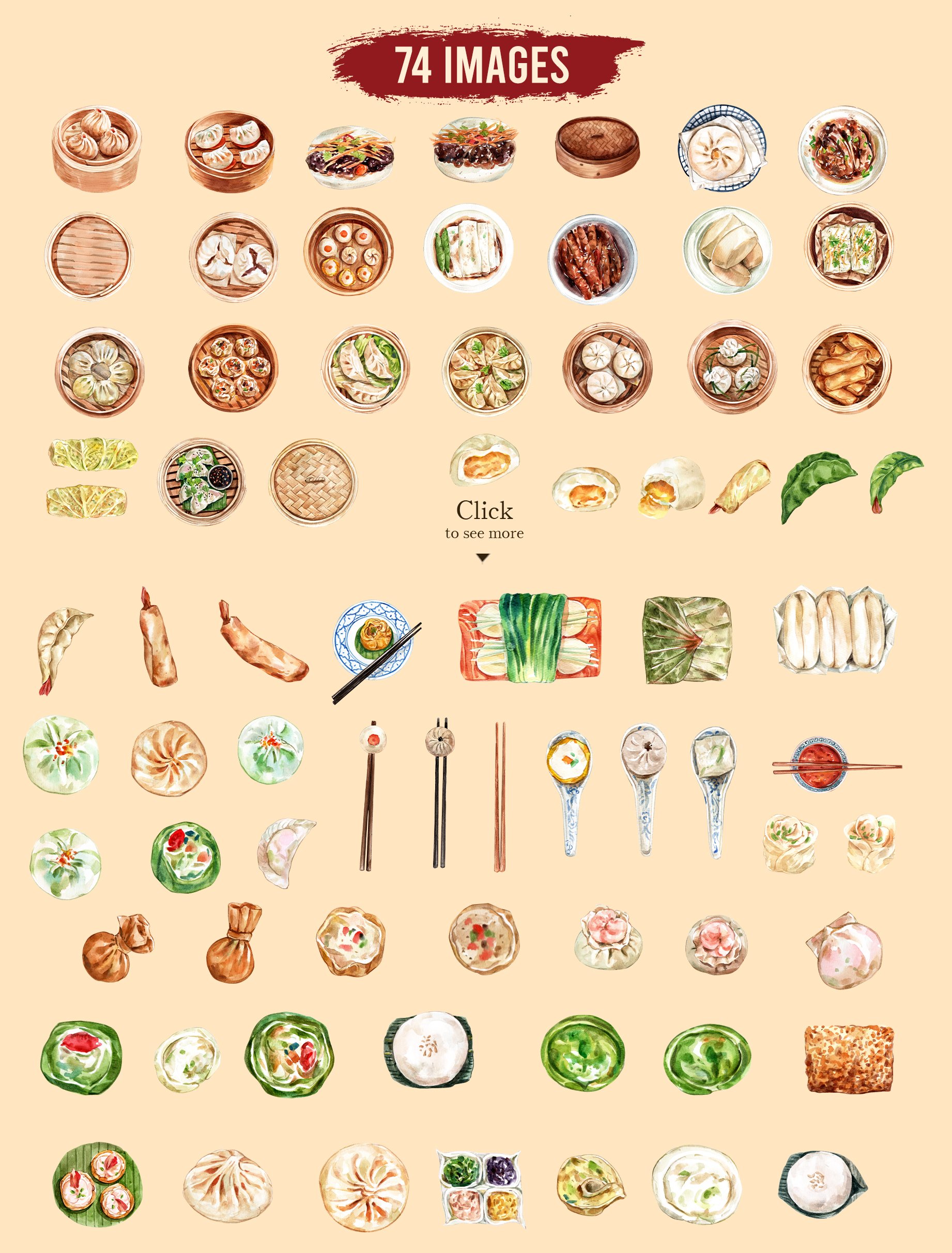 A lot of the dimsum elements.