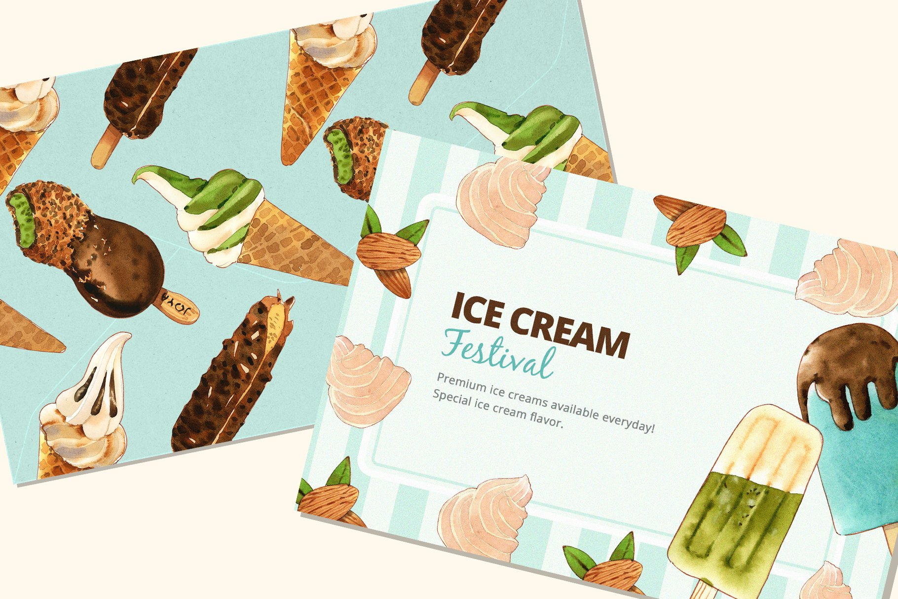 Cards for ice cream lovers.