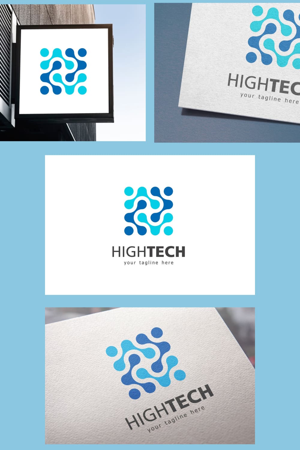 A great logo suitable for internet, communications, media, financial, technology, advertising agencies, design houses and web companies.