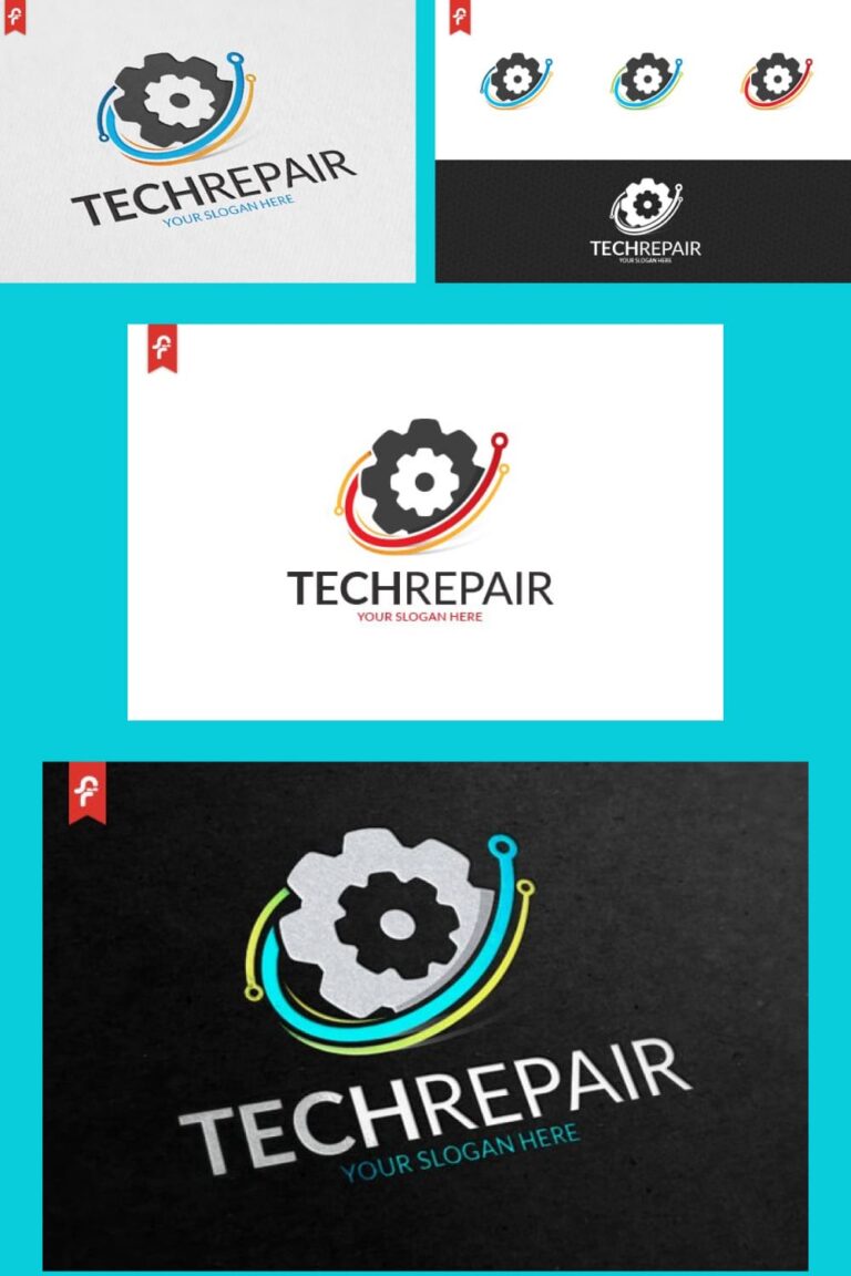 Tech Repair Logo – MasterBundles