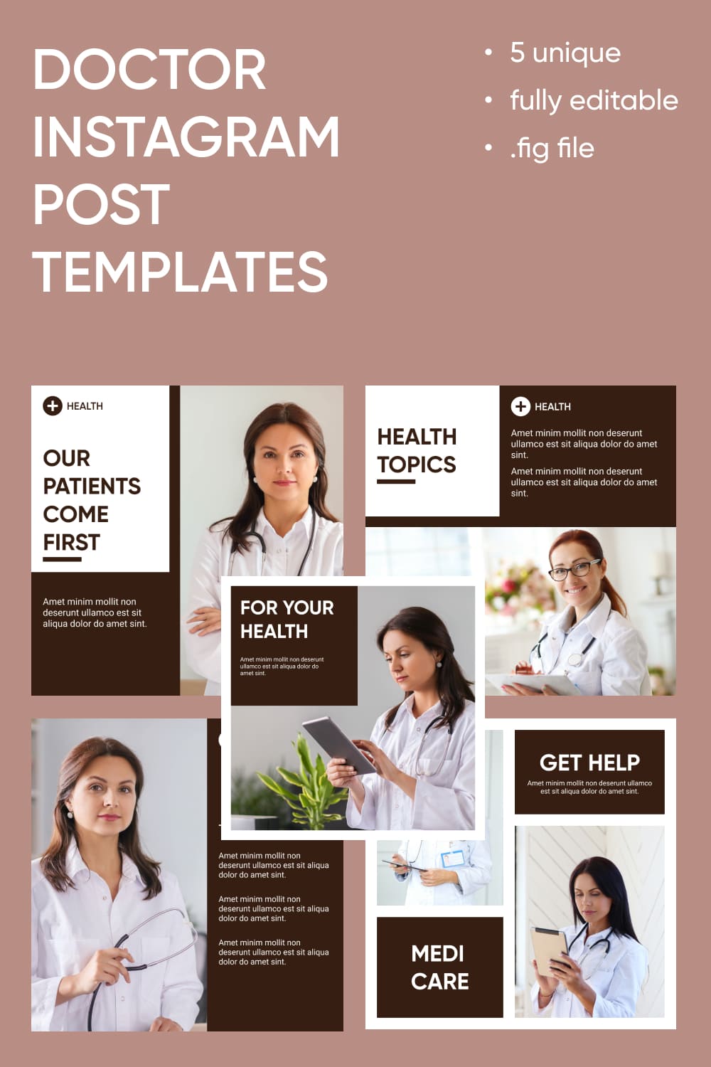 09 5 doctor instagram story templates 1000 1500