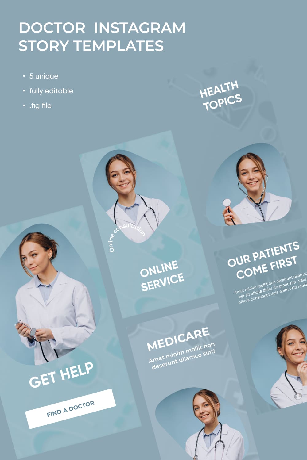 09 5 doctor instagram story templates 1100 1100