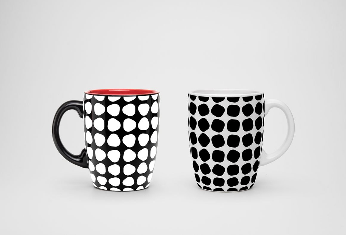 Two stylish cups.