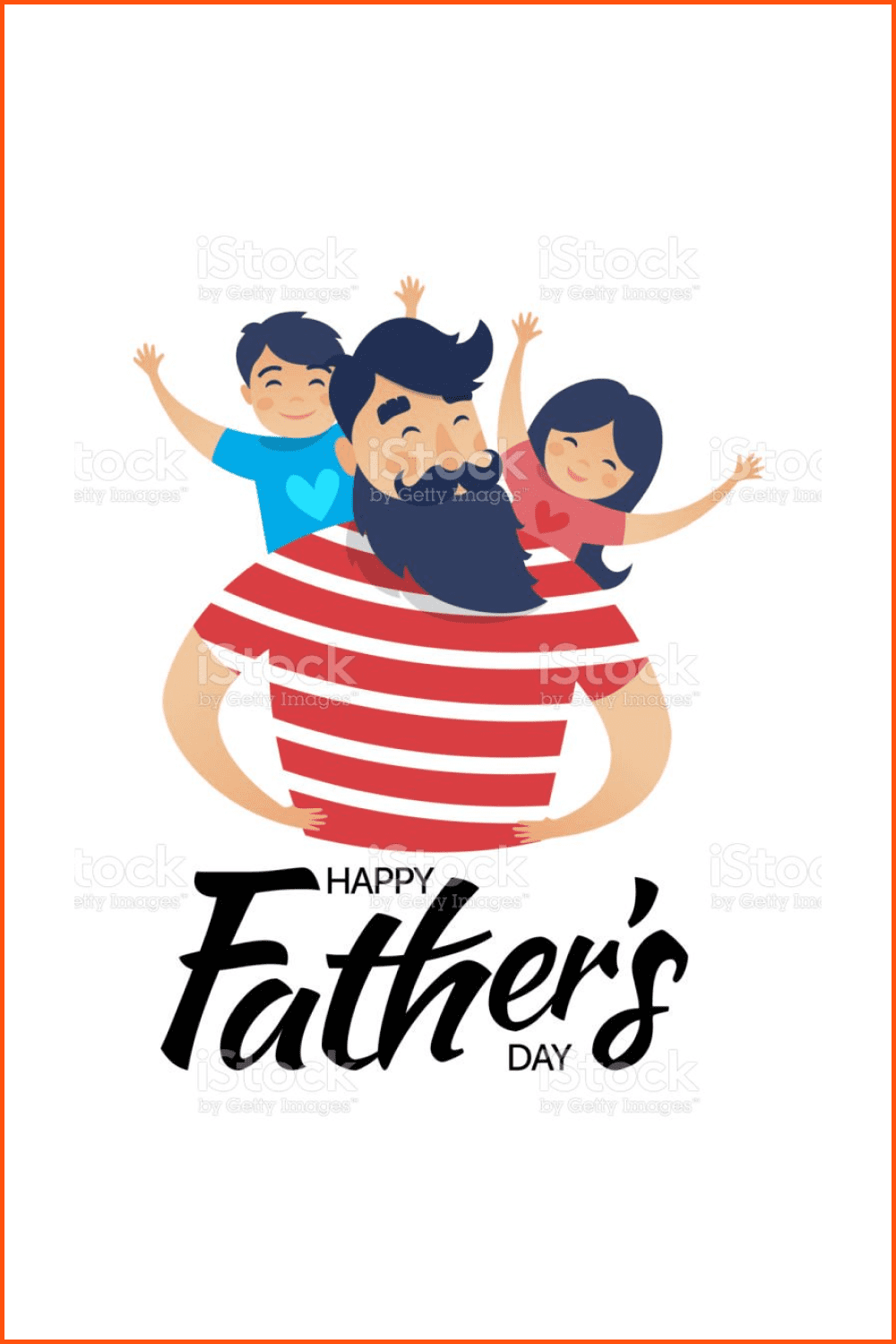 Father’s Day Illustration.