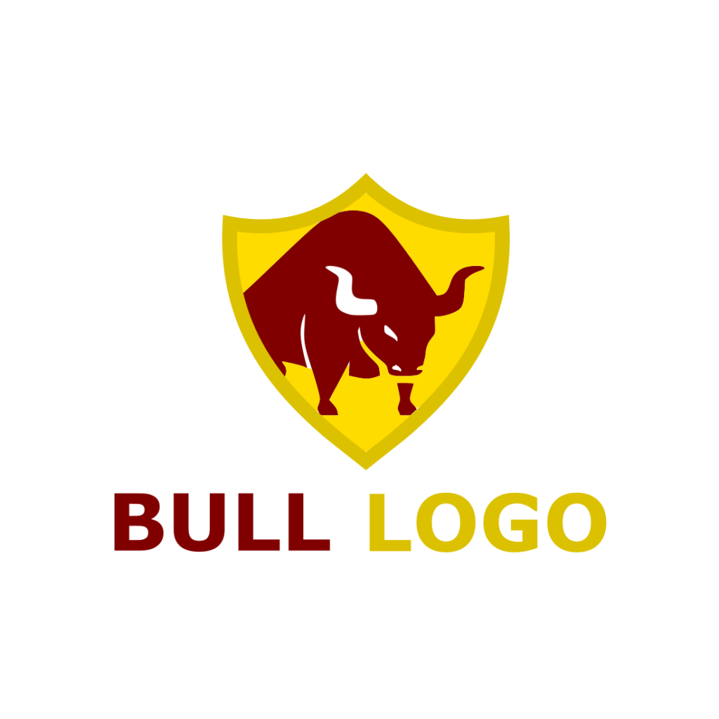 Bull Custom Design Logo Template - MasterBundles