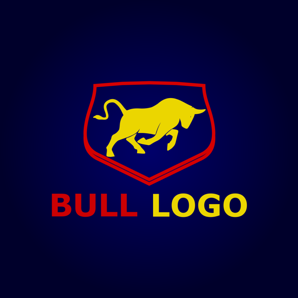 Bull Custom Design Logo Template 5 - MasterBundles