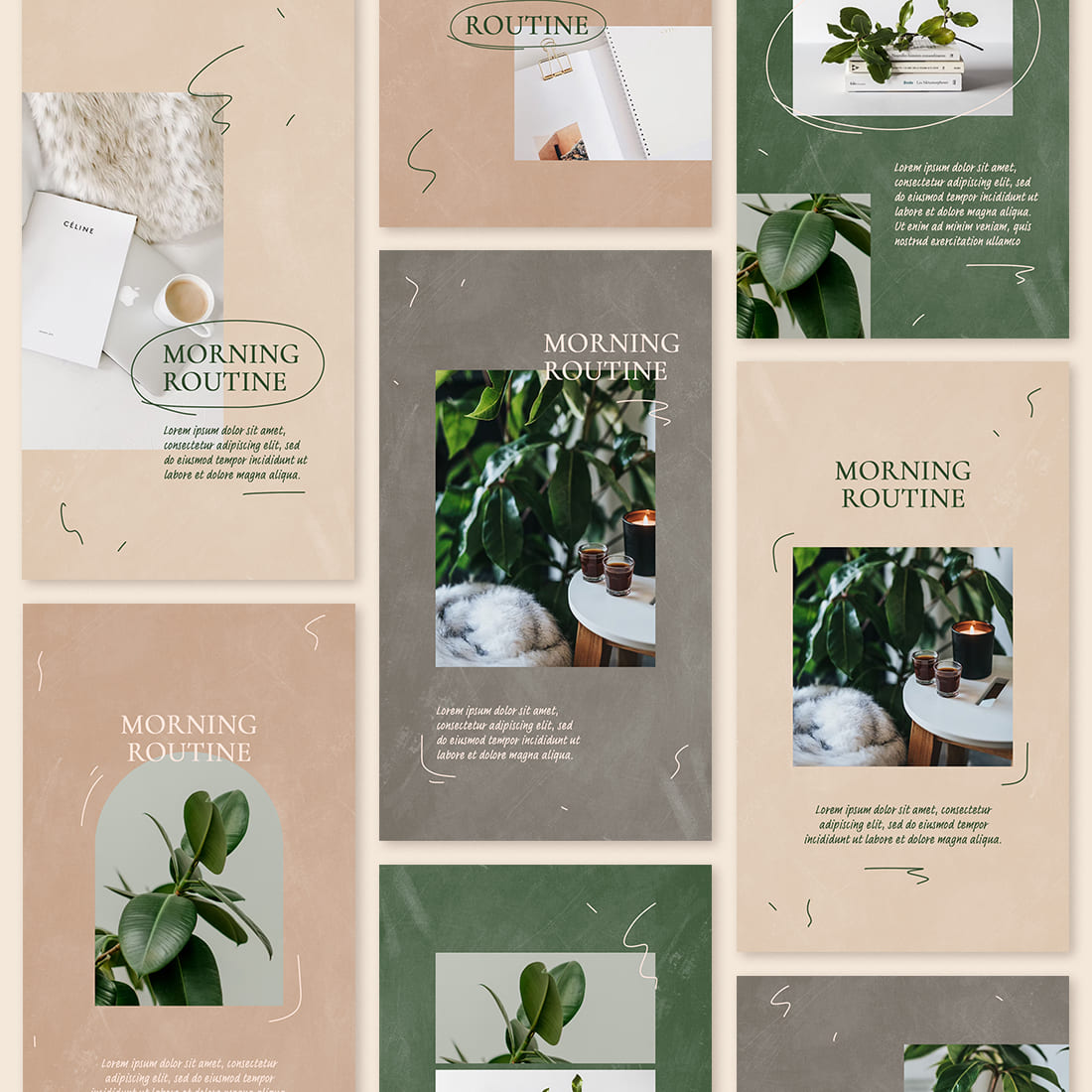 10 photography instagram story templates cover.