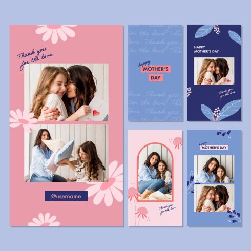 10 mother's day instagram story templates.