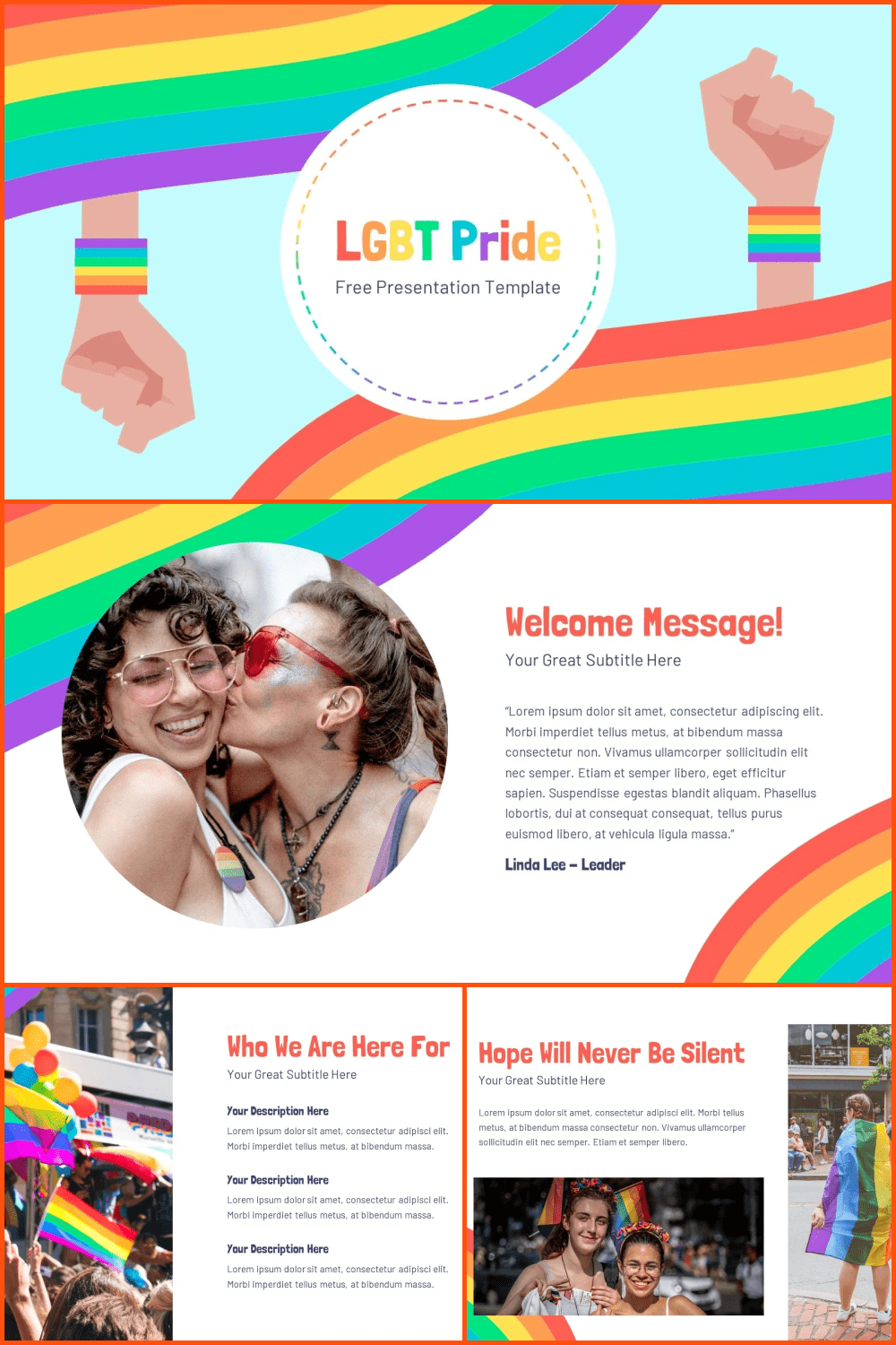 LGBT pride presentation.