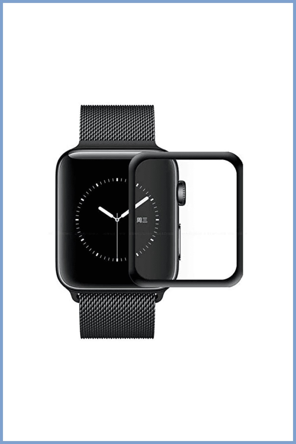 Full Cover Glass Screen Protector for Apple Watches.