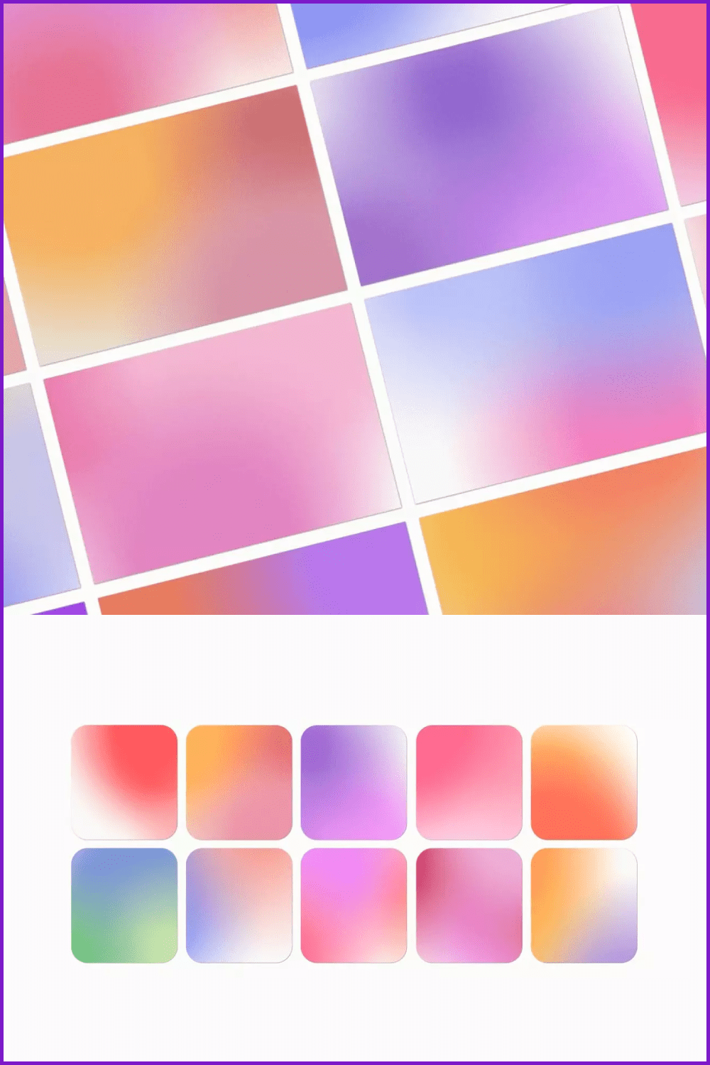 20 Colorful Gradients for Photoshop.