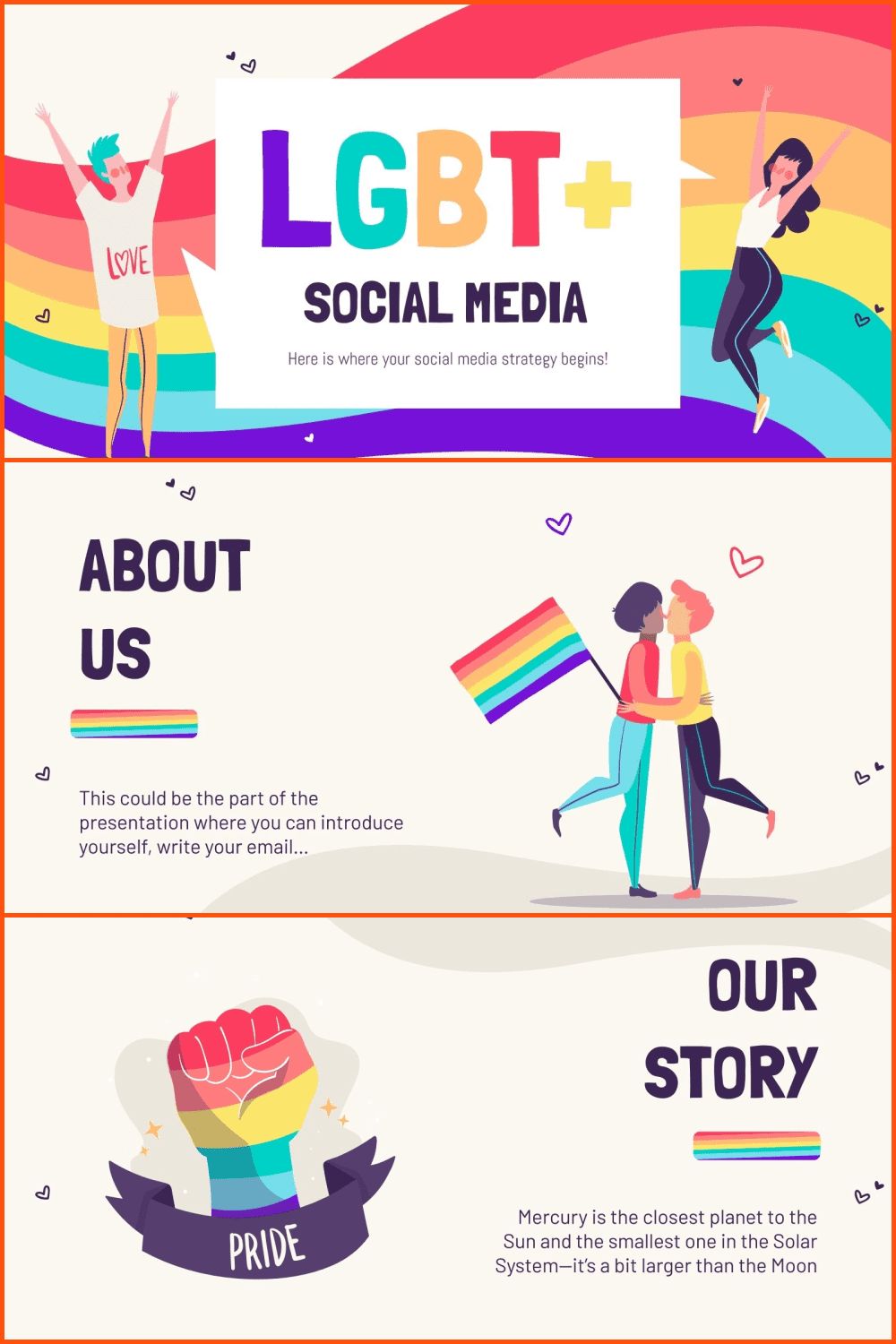 LGBT+ social media.