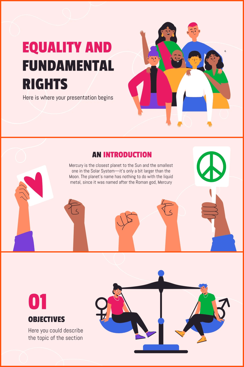 Equality and fundamental rights.