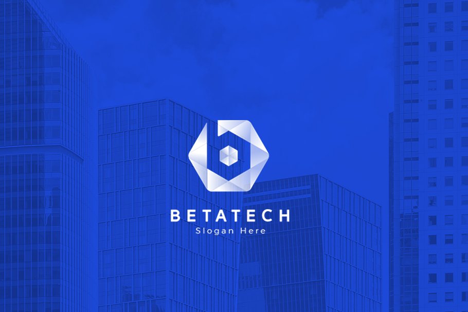 Cover image of Letter B Logo - Beta Tech Logo.