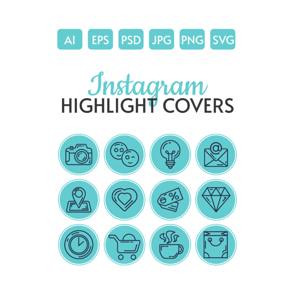 Business Instagram Highlight Cover Graphic - MasterBundles
