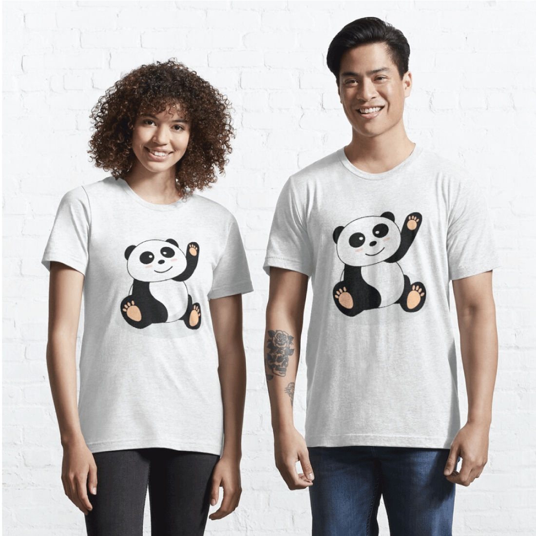 Panda T-shirt Design.