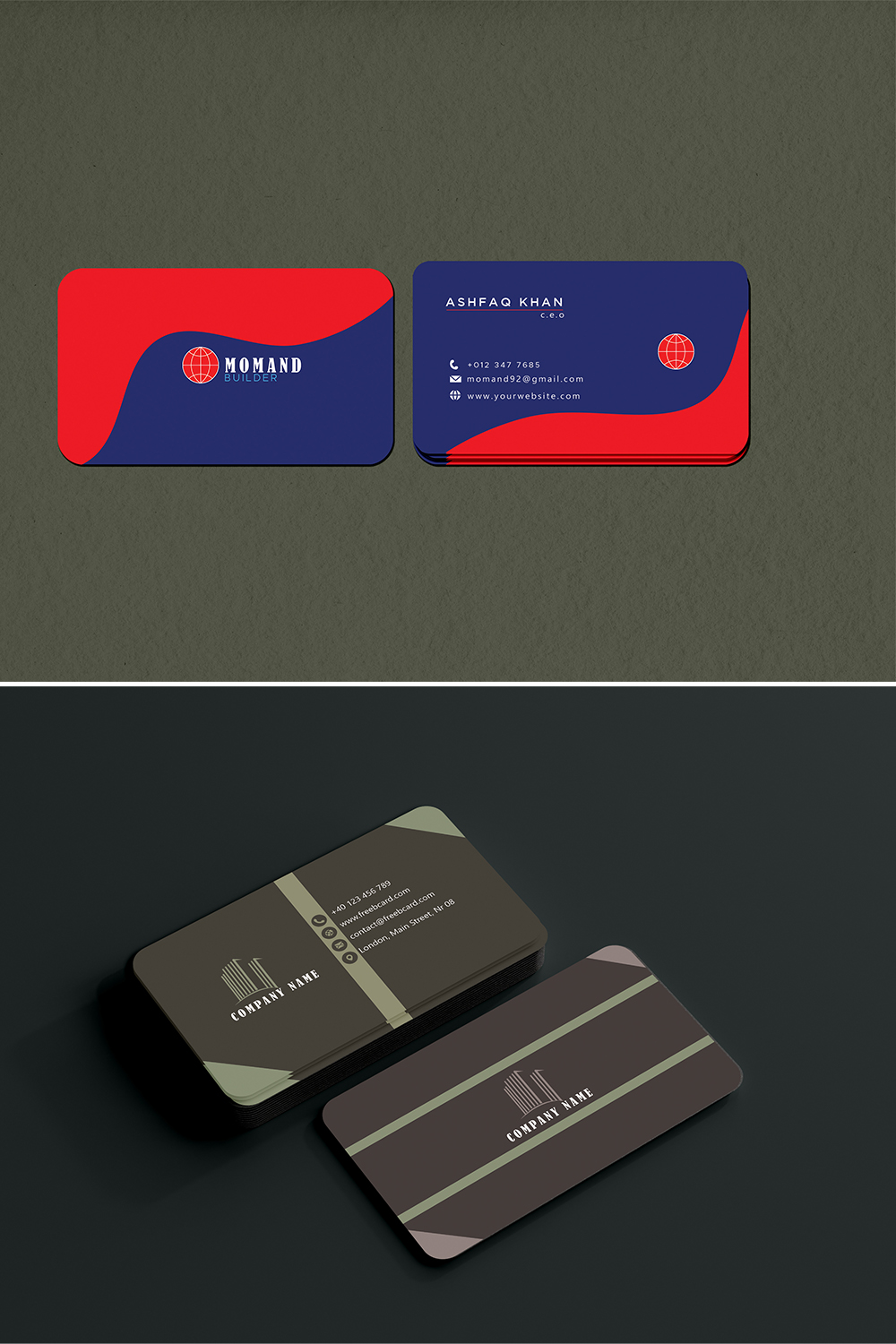 2 business card