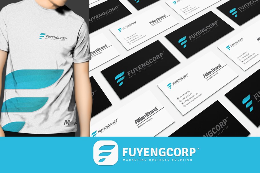 Very stylish, clean and modern logo template.