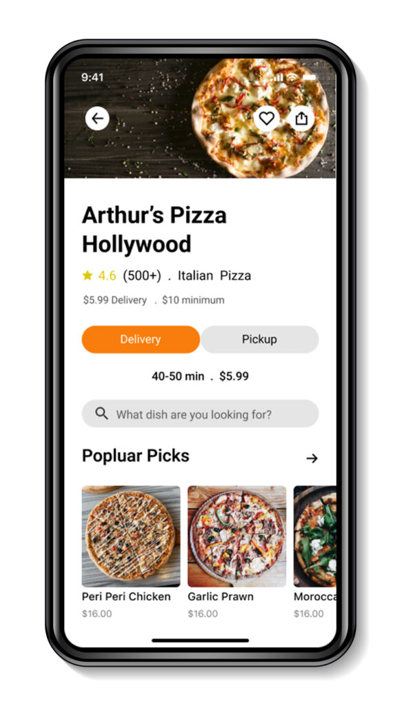 Fast Food Delivery App - Masterbundles