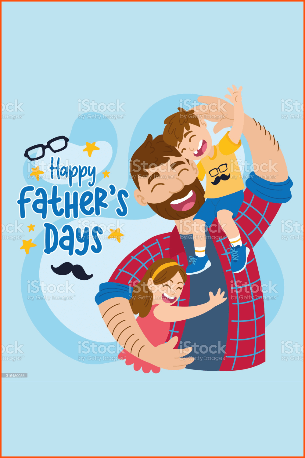 Happy Fathers Day Stock Illustration - Download Image Now - Father's Day,  Necktie, Father - iStock