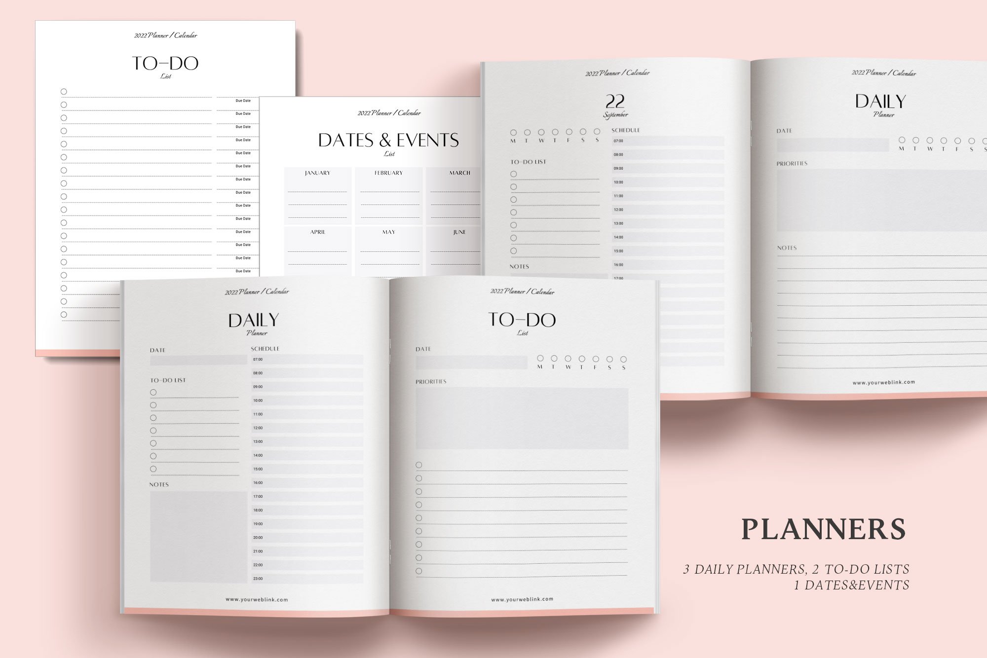 Nice planner collection.