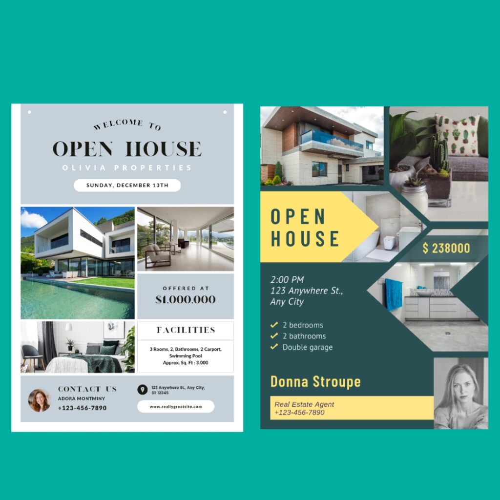 6 Real Estate Flyer Designs For All Budgets! - Masterbundles