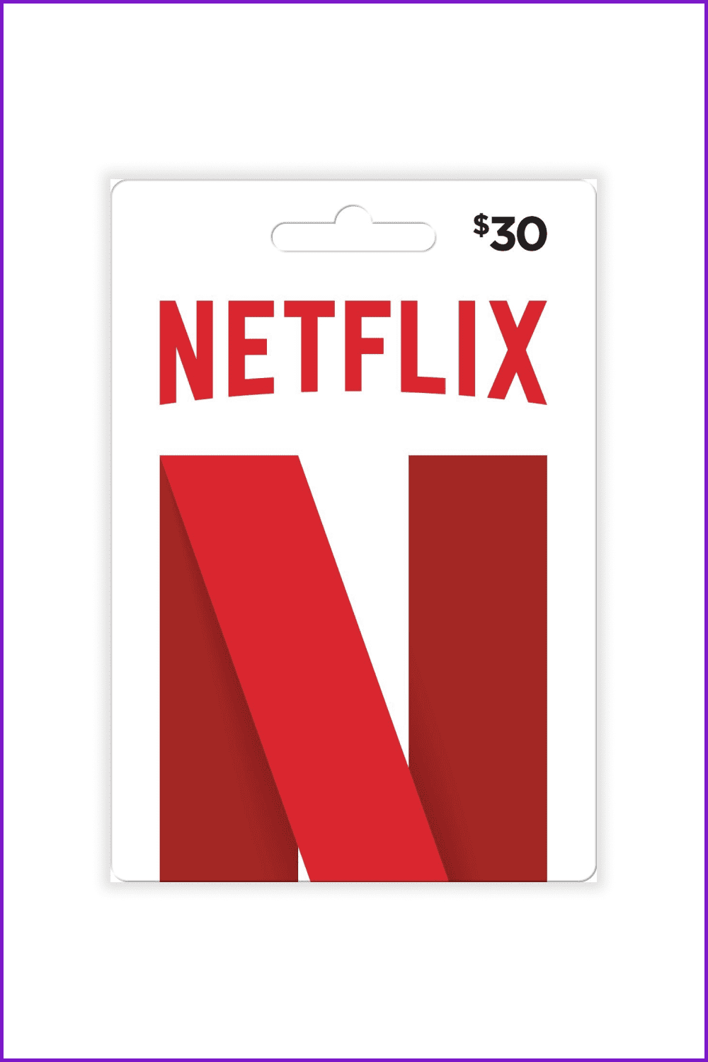 Netflix gift card.