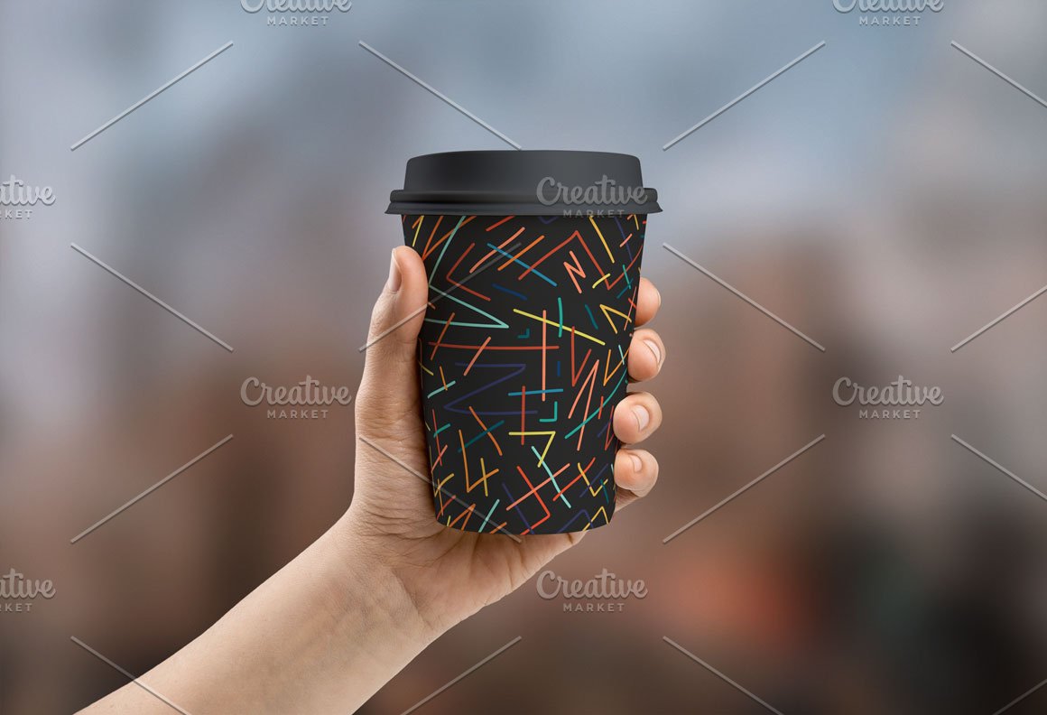 Creative paper cup.