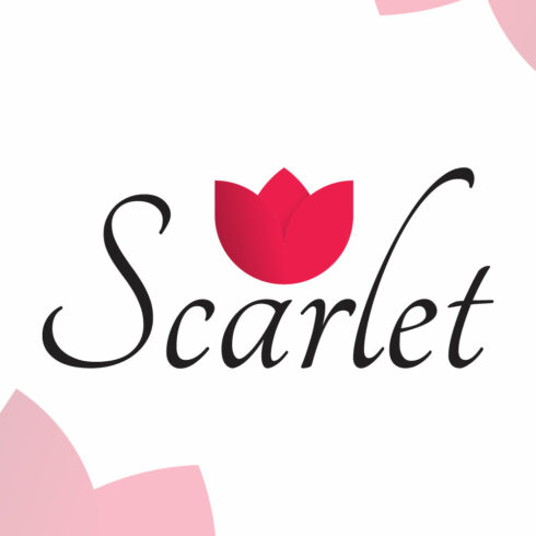 Flower Logo - Scarlet Logo pinterest.