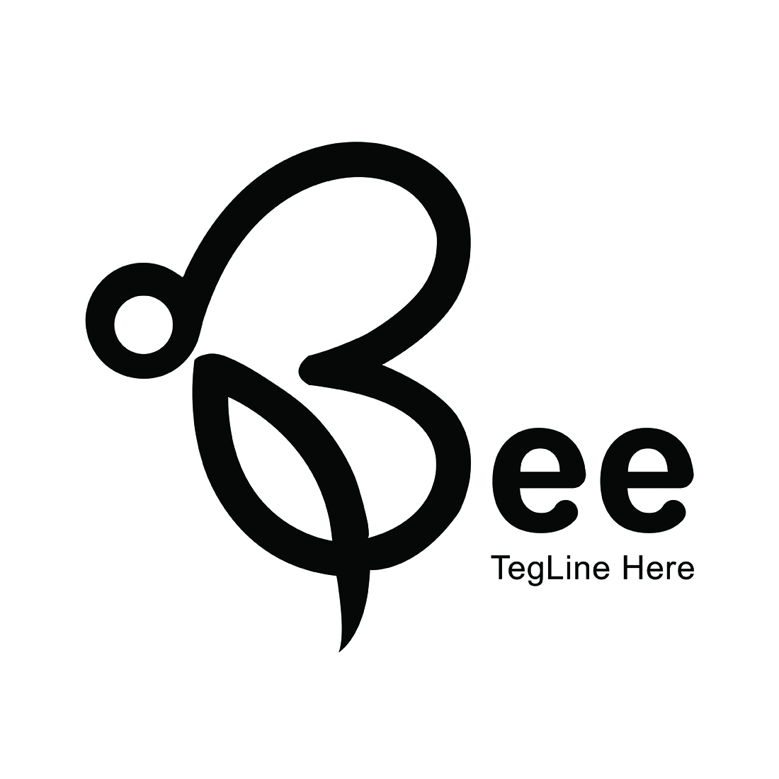 B Letter Logo - Bee Logo Design cover image.